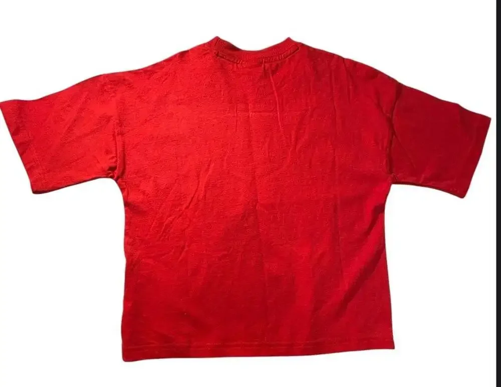 Adidas Kids Trefoil Short Tee Set in Better Scarlet